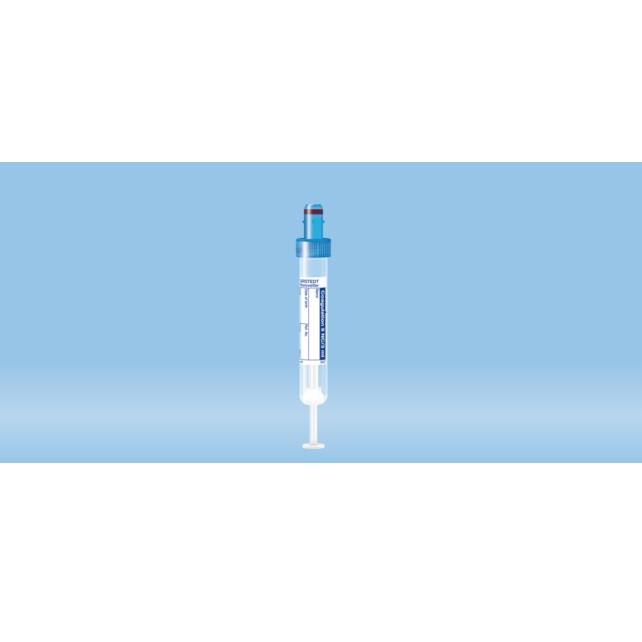 S-Monovette® Citrate 3.2%, 3 ml, Cap Blue, (LxØ): 75 x 13 mm, With Paper Label