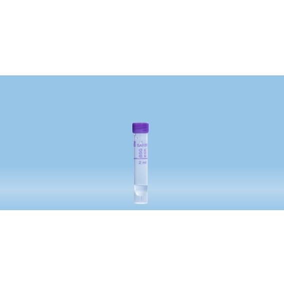 Sarstedt™ Sample Tube, Citrate 3.2%, 2 ml, Cap Violet, (LxØ): 66 x 11.5 mm, With Print
