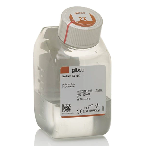 Gibco™ Medium 199, No Phenol Red, 500 mL
