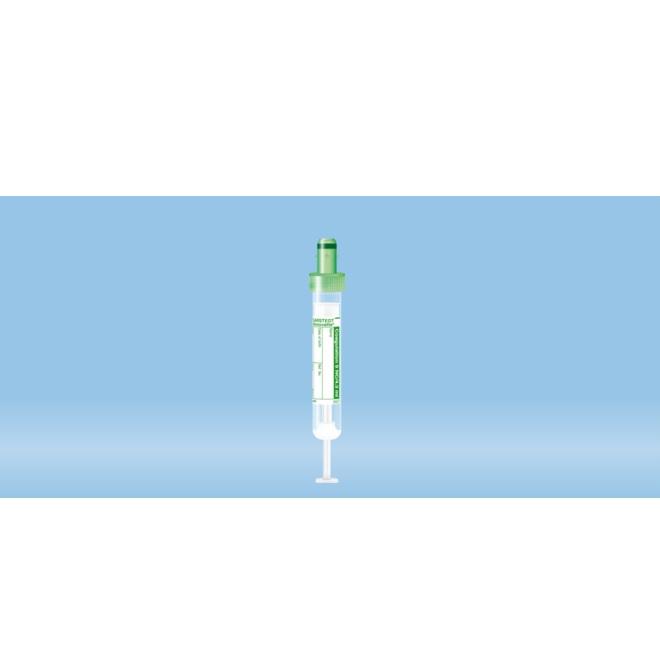 S-Monovette® Citrate 3.2%, 4.3 ml, Cap Green, (LxØ): 75 x 13 mm, With Paper Label
