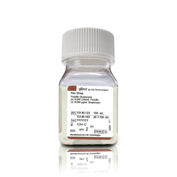 Gibco™ Penicillin-Streptomycin (10,000 U/mL), 100 mL