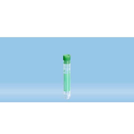 Sarstedt™ Sample Tube, Citrate 3.2%, 5 ml, Cap Green, (LxØ): 75 x 13 mm, With Print