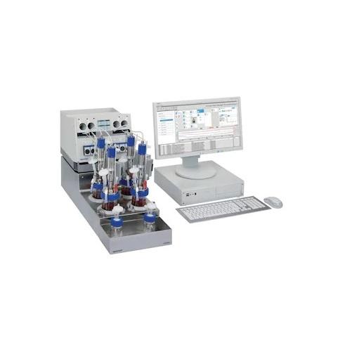 DASbox® Mini Bioreactor System, for microbial applications, max. 25 sL/h gassing, 8-fold system