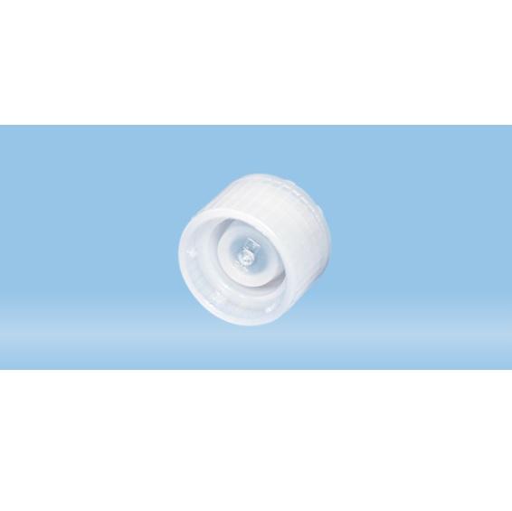 Sarstedt™ Screw Cap, Natural, Suitable For Tubes Ø 15 mm, 1000 piece(s)/bag