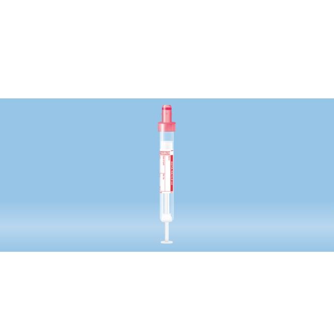 S-Monovette® K3 EDTA, 4.9 ml, Cap Red, (LxØ): 90 x 13 mm, With Paper Label