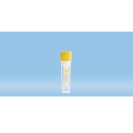 Microvette® 200 Fluoride/Heparin, 300 µl, Cap Yellow, Flat Base