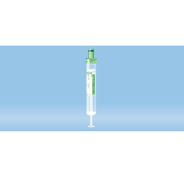 S-Monovette® Citrate 3.2%, 8.2 ml, Cap Green, (LxØ): 92 x 15 mm, With Paper Label