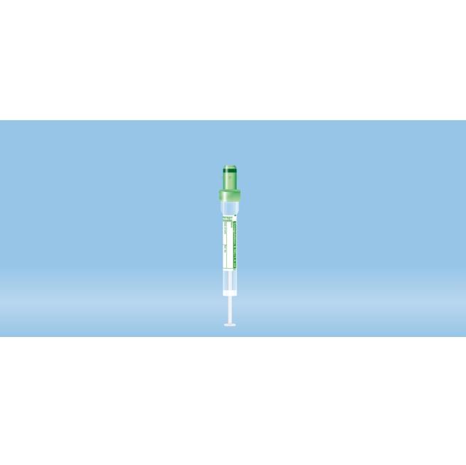 S-Monovette® Citrate 3.2%, 1.4 ml, Cap Green, (LxØ): 66 x 8 mm, With Paper Label