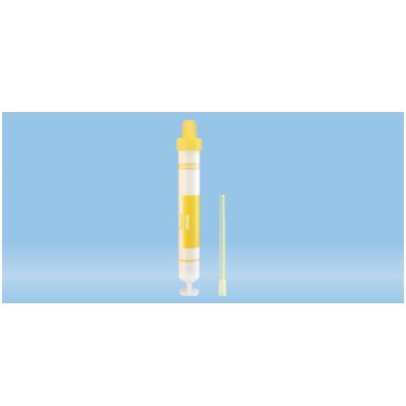 Urine-Monovette®, 10 ml, Cap Yellow, (LxØ): 102 x 15 mm, With Light Protection