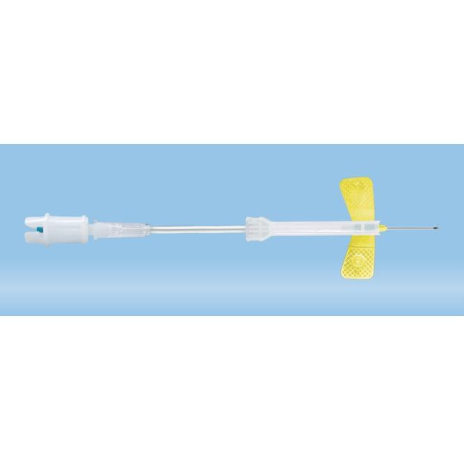 Safety-Multifly® Needle, 20G x 3/4'', Yellow, Tube Length: 80 mm, Multi adapter