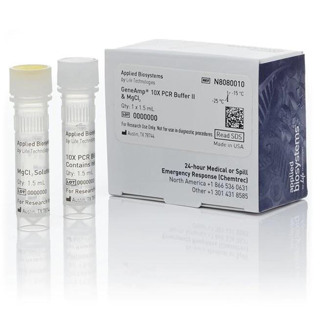 Applied Biosystems™ GeneAmp™ 10X PCR Buffer II & MgCl2, 1.5 mL