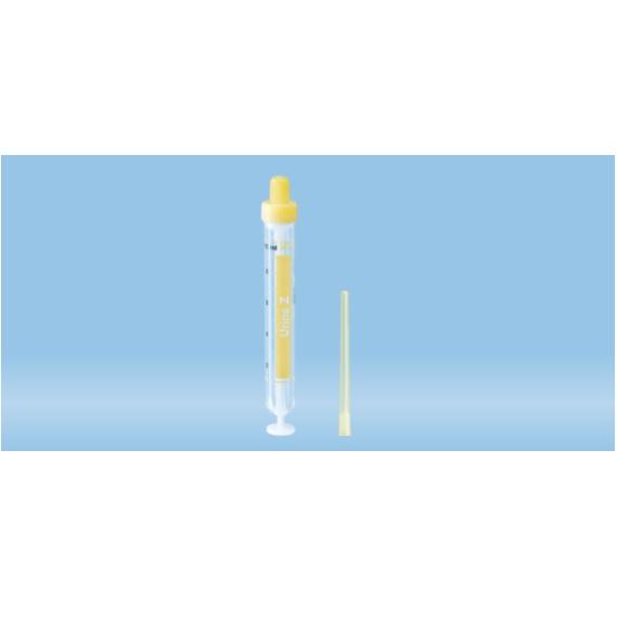 Urine-Monovette®, 10 ml, Cap Yellow, (LxØ): 102 x 15 mm, With Plastic Label
