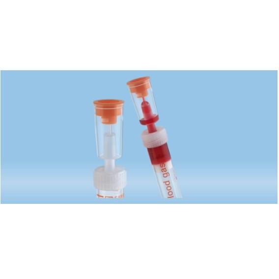 Ventilator For Blood Gas-Monovette®, Transparent/Orange