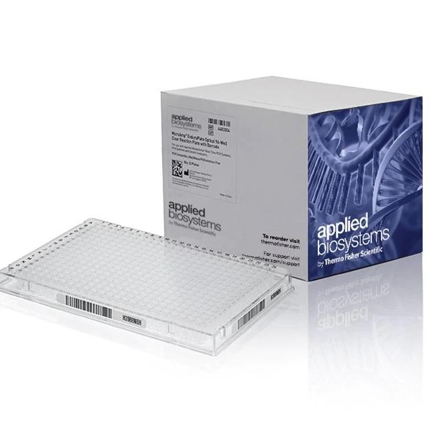 Applied Biosystems™ MicroAmp™ EnduraPlate™ Optical 384-Well Clear GPLE Reaction Plates with Barcode