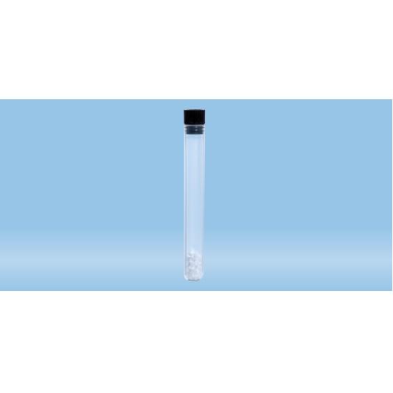 Sarstedt™ Sample Tube, Serum, 7 ml, Cap Black, (LxØ): 100 x 13 mm, With Print