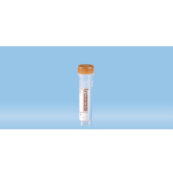 Sarstedt™ Micro Sample Tube, Serum Gel, 1.1 ml, Screw Cap, EU/ISO