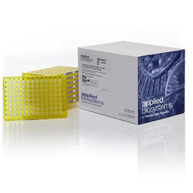 Applied Biosystems™ MicroAmp™ EnduraPlate™ Optical 96-Well Yellow Reaction Plates with Barcode