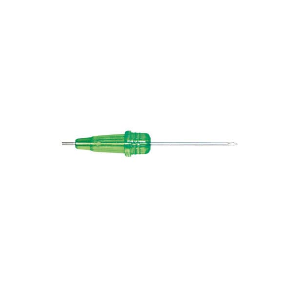 Sarstedt™ Micro Needle, 21G x 3/4'', Green