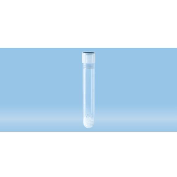 Sarstedt™ Sample Tube, Serum, 10 ml, Cap Transparent, (LxØ): 95 x 16.8 mm