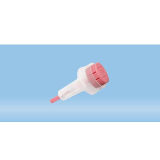 Sarstedt™ Safety Lancet, Neonatal, Penetration Depth: 1.2 mm, Pink