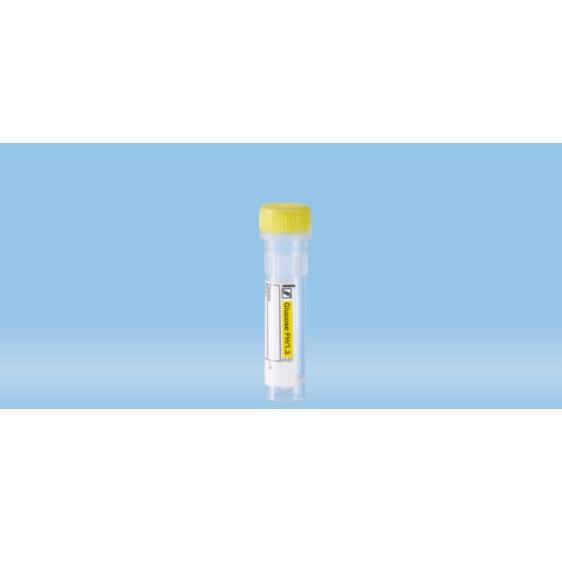 Sarstedt™ Micro Sample Tube, Fluoride/Heparin, 1.3 ml, Screw Cap, EU