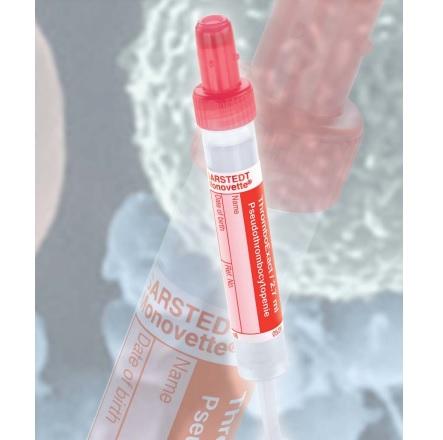 S-Monovette® ThromboExact, 2.7 ml, Cap Dark Red, (LxØ): 66 x 11 mm, With Paper Label