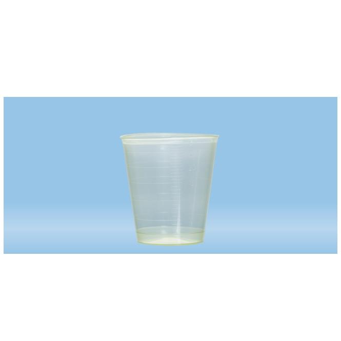Sarstedt™ Medicine Cup, 30 ml, (ØxH): 37 x 40 mm, Graduated, PP, Yellow