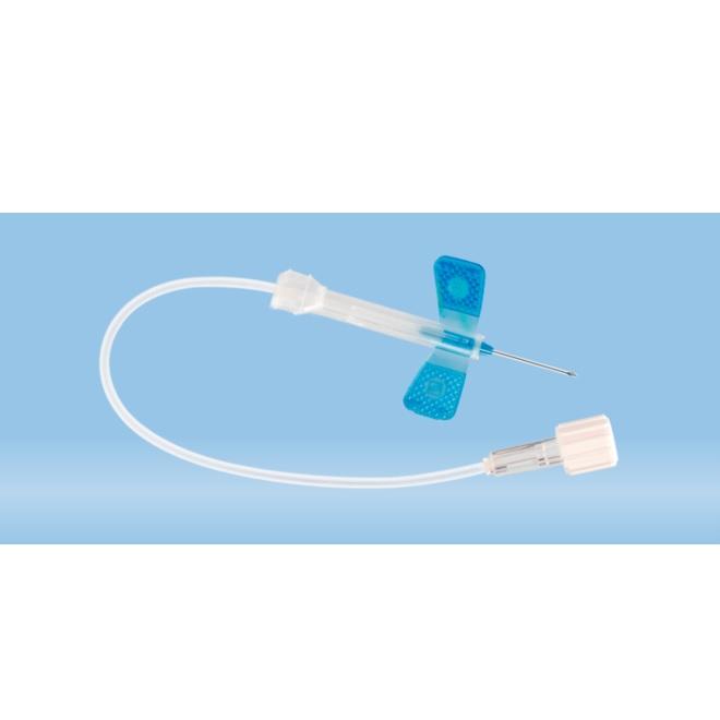Safety-Multifly® Needle, 23G x 3/4'', Blue, Tube Length: 200 mm, Multi adapter