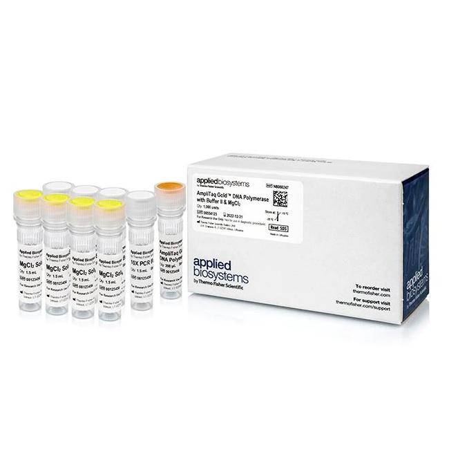 Applied Biosystems™ AmpliTaq Gold™ DNA Polymerase with Buffer II and MgCl2, 1000