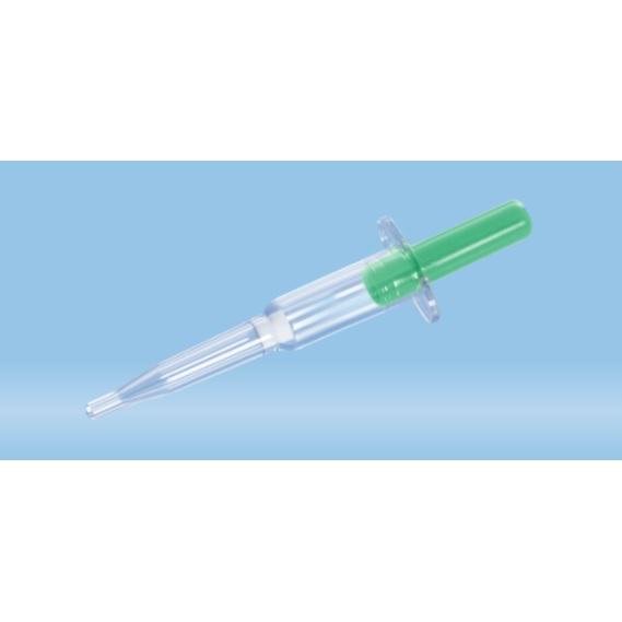 Minivette® POCT Lithium Heparin, 20 µl, Plunger Green, Colour Code ISO, 200 piece(s)/bag