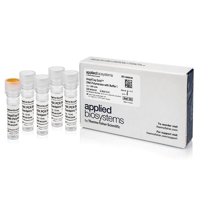 Applied Biosystems™ AmpliTaq Gold™ DNA Polymerase with Buffer I , 1000