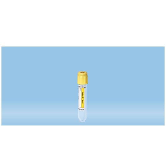 V-Monovette® Urine, 4 ml, Cap Yellow, (LxØ): 75 x 13 mm