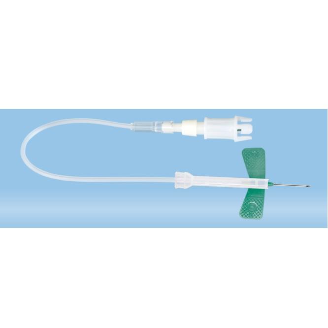 Safety-Multifly® Needle, 21G x 3/4'', Green, Tube Length: 200 mm, Multi adapter