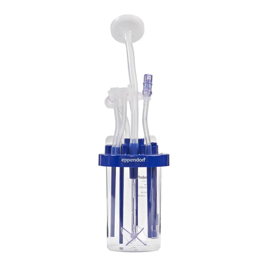 Eppendorf BioBLU® 0.3c Single-Use Vessel, 1 pitched-blade impeller, no pH, sterile, 4 pieces