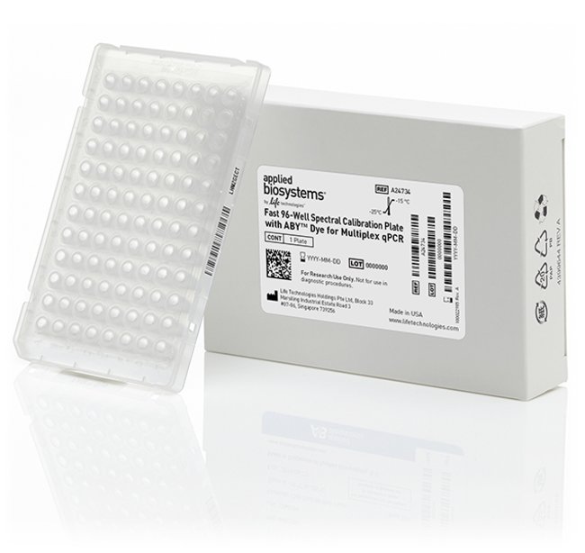 Applied Biosystems™ TaqMan™ RNase P Instrument Verification Plate for 7300/7500 Systems, 96-well