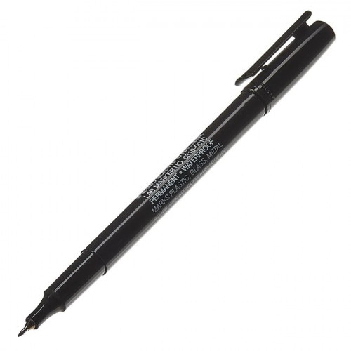Nalgene™ Black Ink Lab Markers, Lab Pen, Fine Line