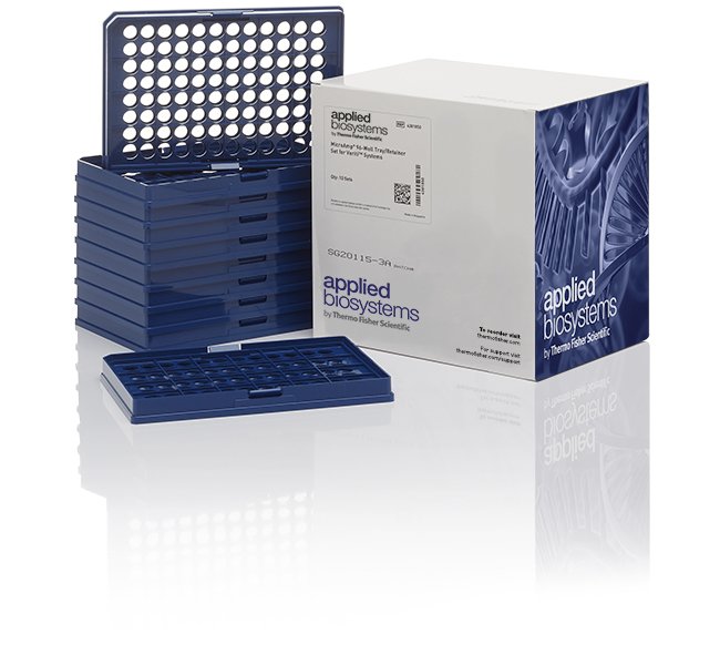 Applied Biosystems™ MicroAmp™ 96-Well Tray/Retainer Set for Veriti™ Systems