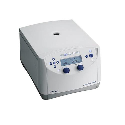 Eppendorf non-refrigerated centrifuge 5430, rotary knobs, without Rotor
