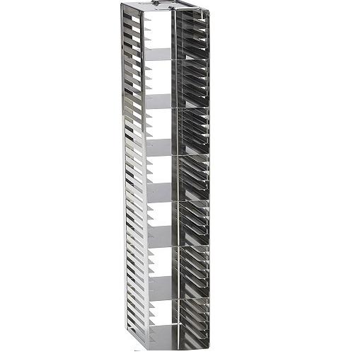 Eppendorf Freezer Rack: Innova® C580, C760, locking rod, MTP, side access, stainless steel