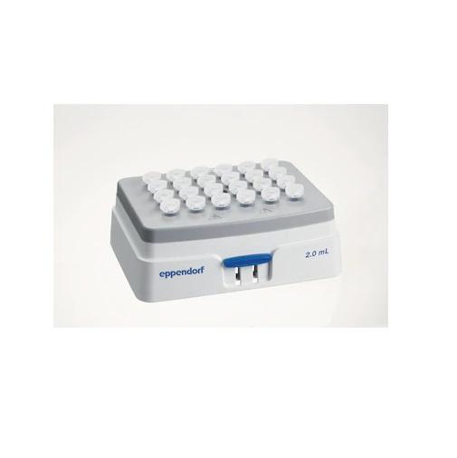 Eppendorf SmartBlock™ 2.0 mL, thermoblock for 24 reaction vessels 2.0 mL, incl. Transfer Rack 1.5/2.0 mL