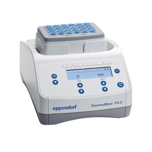 Eppendorf ThermoMixer® F0.5, with thermoblock for 24 reaction vessels 0.5 mL