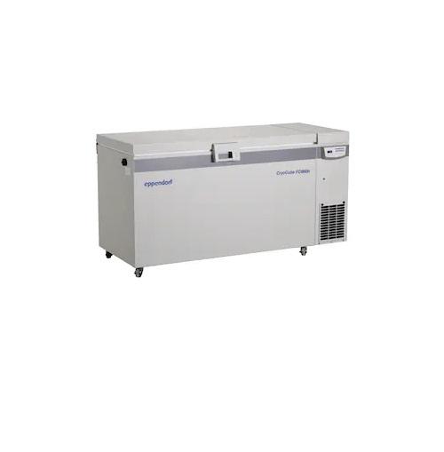 CryoCube® FC660h, 660 L, ULT chest freezer, with LED interface, green cooling liquids, and air-cooling