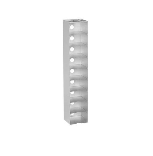 Eppendorf Chest freezer rack: Innova® C585, C760, CryoCube® FC660 series, 9 boxes per rack, 3 in/76 mm, side access, aluminum