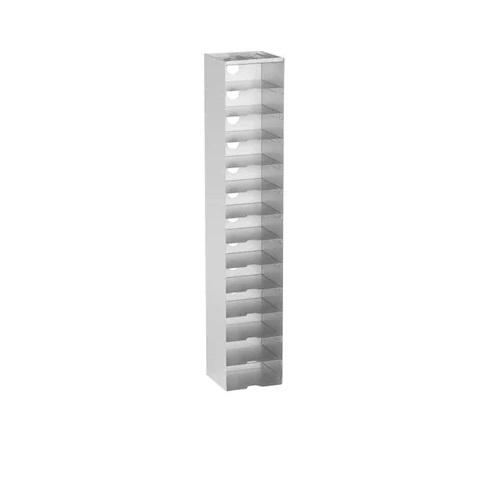 Eppendorf Chest freezer rack: Innova® C585, C760, CryoCube® FC660 series, 13 boxes per rack, 2 in/53 mm, side access, aluminum