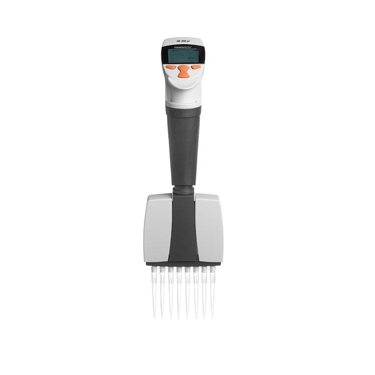 Finnpipette™ Novus Multichannel Pipettes, 5 to 50 μL, 16 Cahnnels, Turquoise
