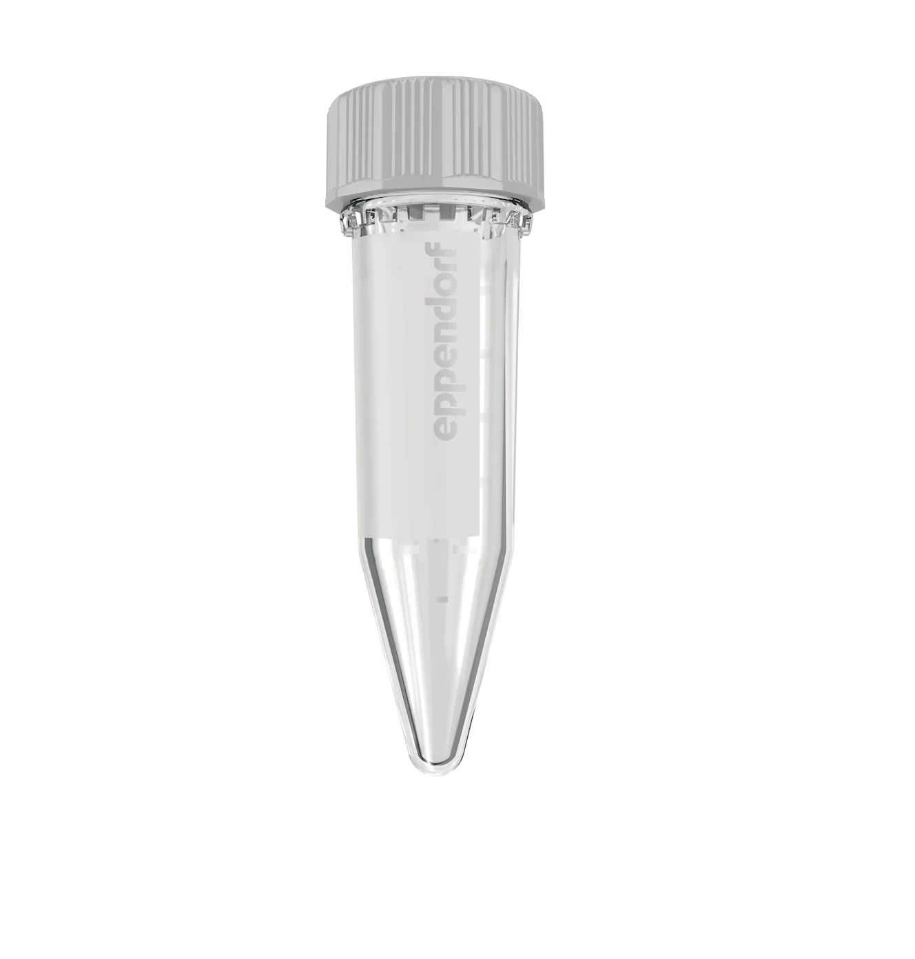 Eppendorf Tubes® 5.0 mL with screw cap, 5.0 mL, PCR clean, colorless, 200 tubes (2 bags × 100 tubes)