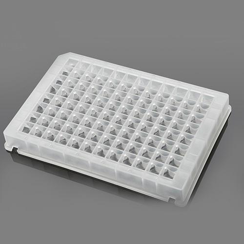 BIOLOGIX™ Deep Well Plate, 96 Wells, Square, 0.5ml, Non-Sterile, Without Cap , V Bottom