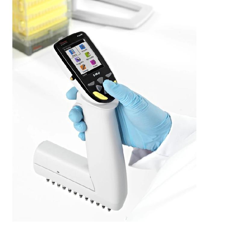 E1-ClipTip™ Bluetooth™ Electronic Multichannel Pipettes, 2 to 125 μL, 8 Channels