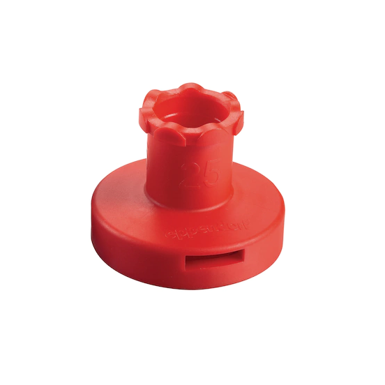 Eppendorf Adapter advanced, 25 mL, autoclavable, Eppendorf Quality™, red, 1 piece