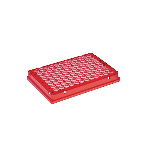 Eppendorf twin.tec® PCR Plate 96, skirted, 150 µL, PCR clean, red, 25 plates